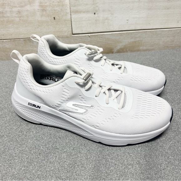 Skechers Shoes - Skechers Go Run Elevate Shoes Womens 8.5 White Running Athletic Sneakers 128319